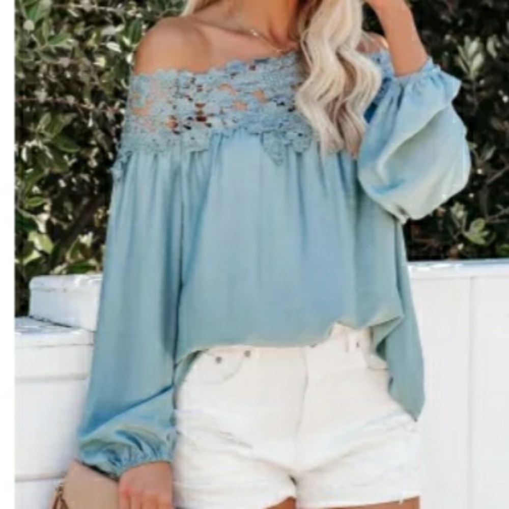 NWT Off Shoulder Top - Picture 4 of 7